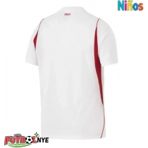 Camiseta Turquía Visitante Equipación para niños Mundial 2026 manga corta (+ pantalones cortos)